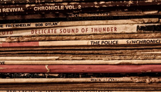 old record sleeves
