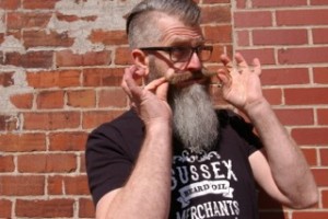 Matthew White and his beard. 