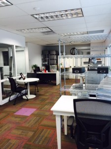 Inside the Fredericton Hive. 