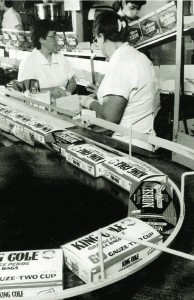 King Cole Tea production line