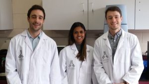 CTO Emanuel Dinis, CEO Natasha Dhayagude and COO David Brown (Image: https://twitter.com/ChinovaB)