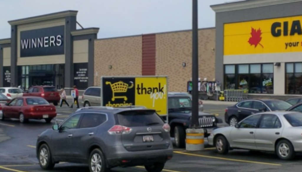 Northumberland Square mall in Mirimichi