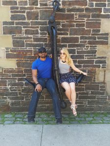 Nasiyr McGill and Corrine Long (Image: Submitted)