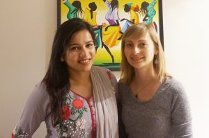 Biopharm Nexus co-founders Laboni Ahsan and Kateryna Hryniw