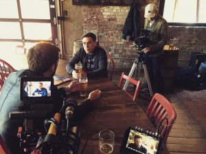 A behind the scenes shot from City on Fire. Image: Submitted