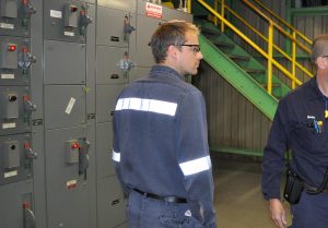 Jonathan Travis on the job. Image: Submitted