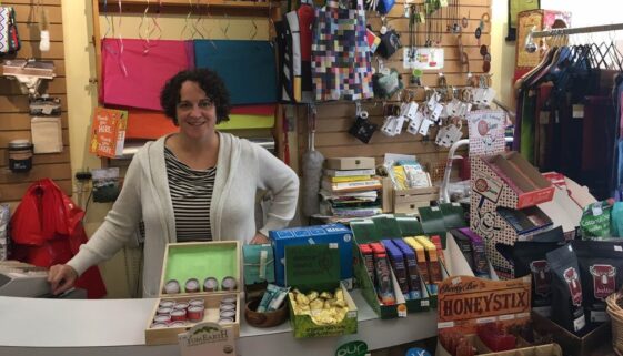 Anne McShane, owner of the Feel Good Stor