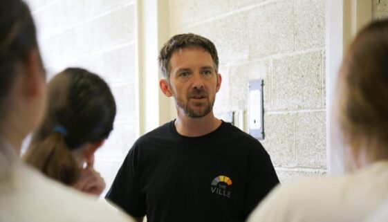 Jeff McFarlane, the executive director of The Ville