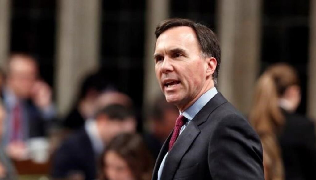Finance Minister Bill Morneau