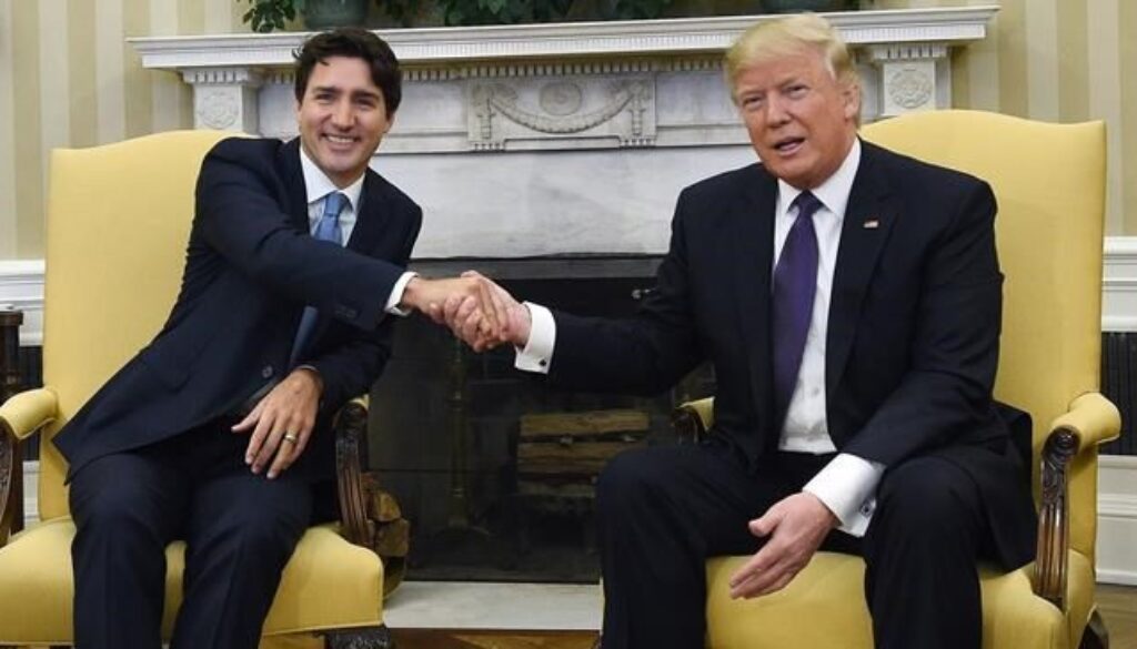 trump, trudeau