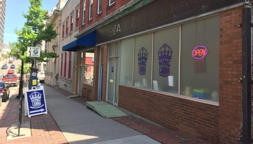 Marijuana storefront