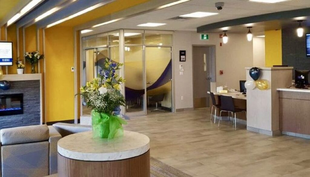 Credit Union interior