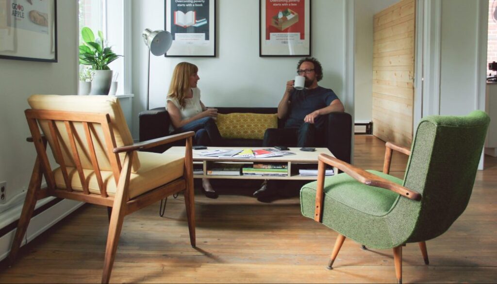 Tanya Duffy and Zach Atkinson at Sixty-Five York