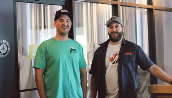 Jake Saunders and Dan Mason