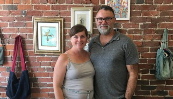 Jessica Doyle and Chris Day.