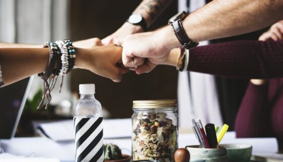 hand shake, group, team