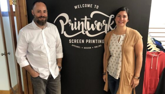 Mike Davidson and Stephanie Butler.