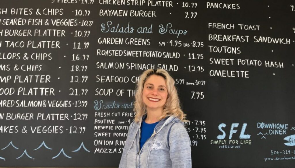 Kelly Brake, owner of DownHome Diner Fish & Chips.