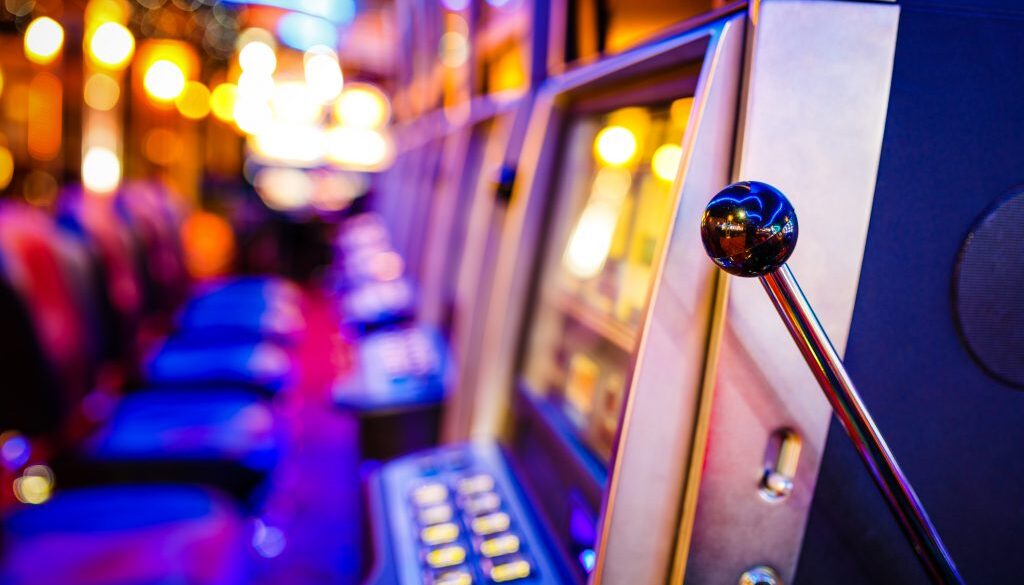 Slot machines in Casino