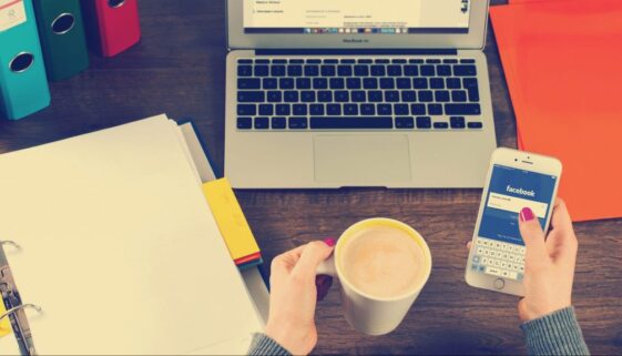 facebook, work, social media