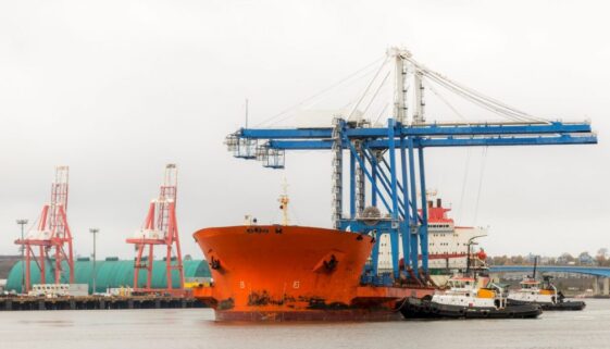 Delivering Large Container Cranes