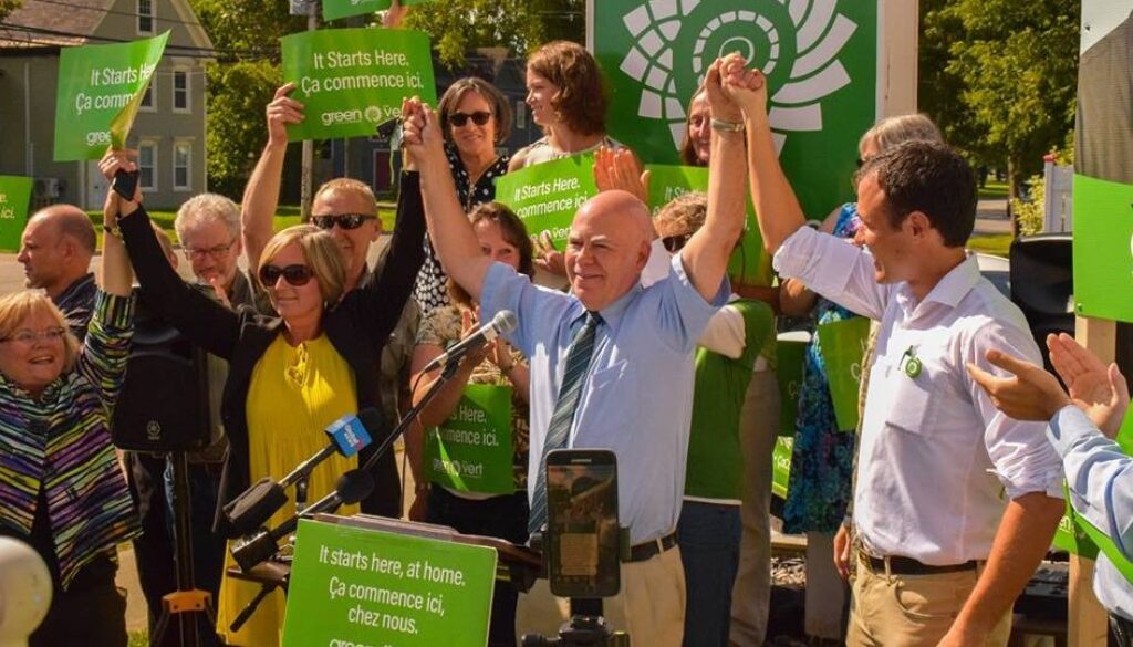 Green Party campaign launch