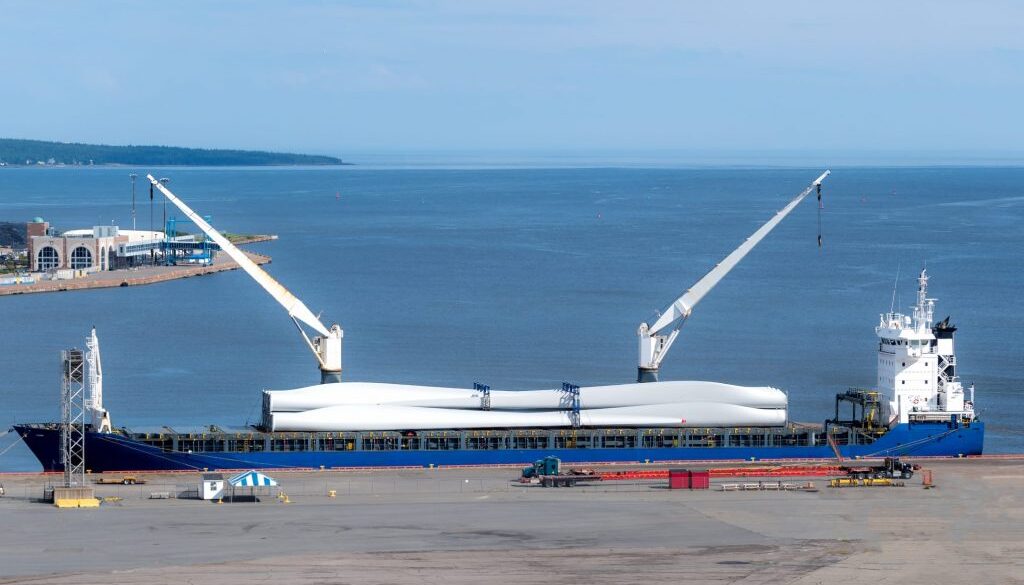 Delivering Wind Turbine Blades