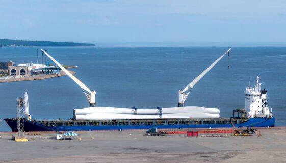 Delivering Wind Turbine Blades
