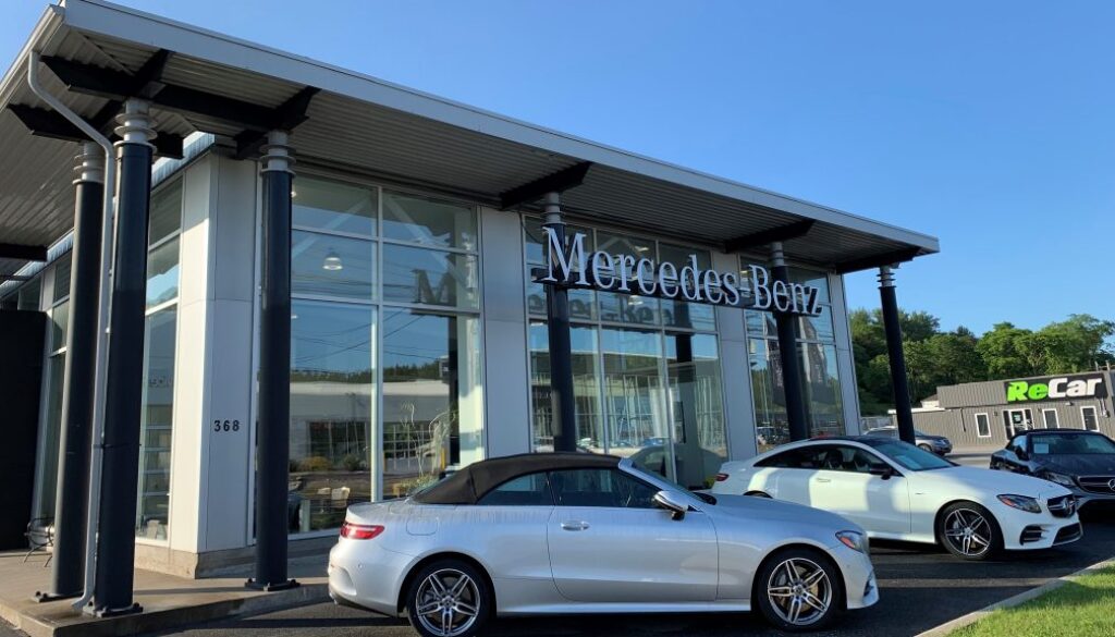 Mercedes Saint John dealership side view left