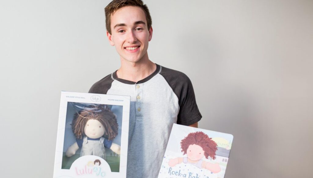 Jack (Jo) with doll