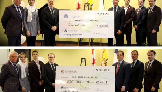 Universite de Mocton cheque image