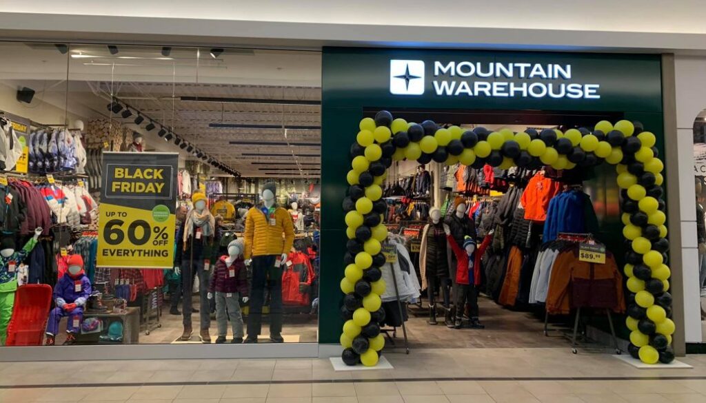 Mountain Warehouse Opens Its First N.B. Store In Saint John - Huddle.Today