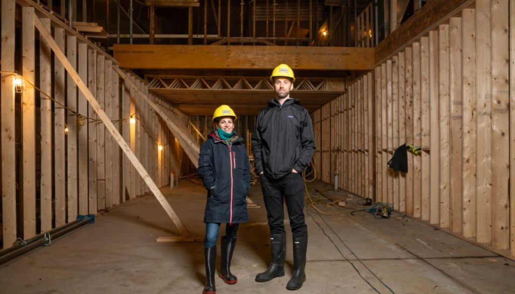 Renée Lavallee and Doug Townsend