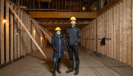 Renée Lavallee and Doug Townsend