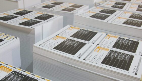 Elections ballots 2018