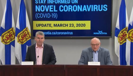 Strang nova scotia coronavirus