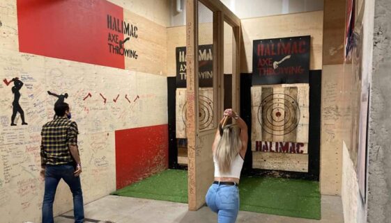 Halimac axe throwing