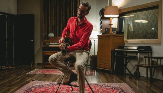 David Myles performing