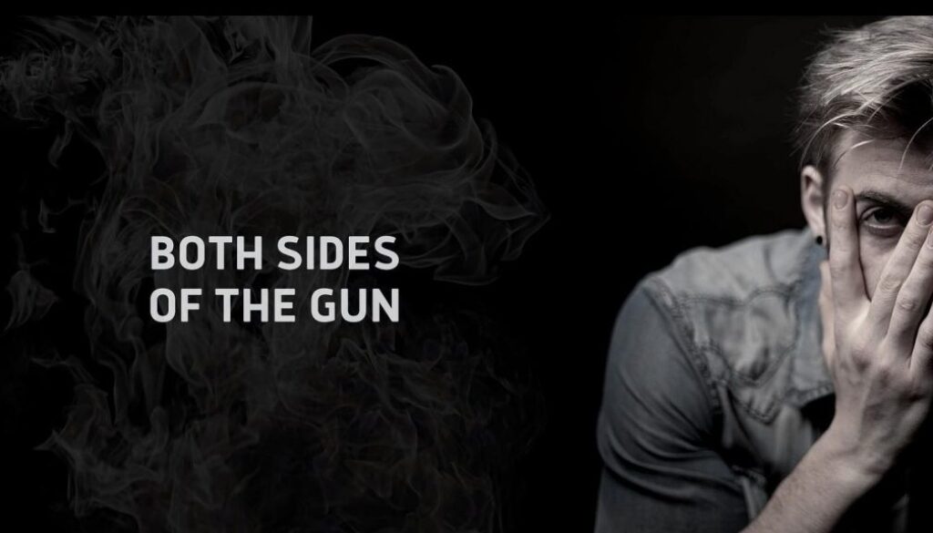 both sides of the gun