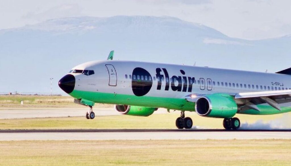 Flair Airlines - image facebook