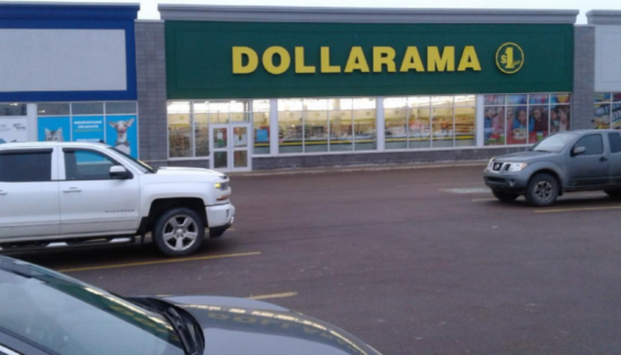 An undated image of a Dollarama location in Dieppe, NB.  (Image Huddle)