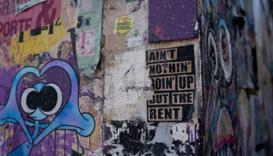 NOthing going up but the rent