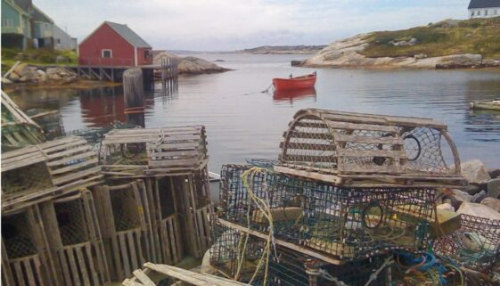 lobster fishing Peggys Cove