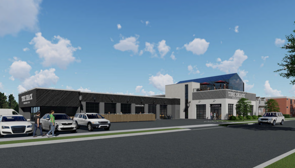 rendering for brewery