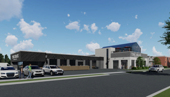 rendering for brewery