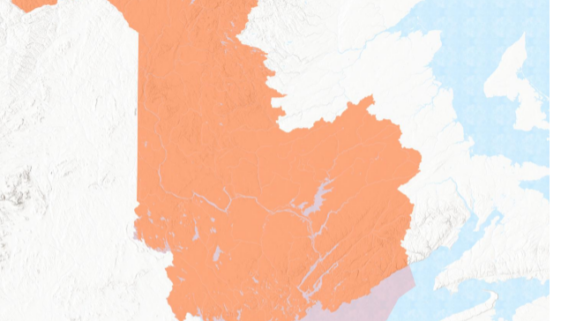 A picture of the area of the Wolastoqey Nation, whose territory extends beyond New Brunswick into Maine and Québec. (Image submitted)