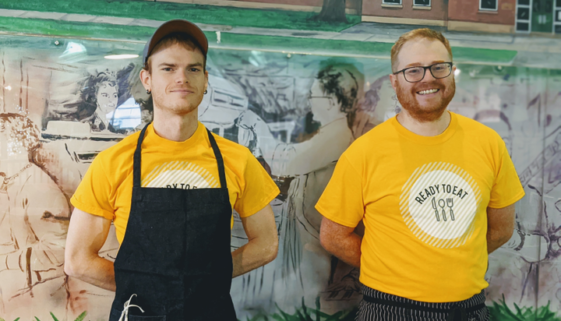 Chef Matt Mackenzie (Right)