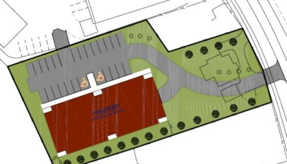 Proposed development for 641 Millidge Avenue. (Image from the City of Saint John)