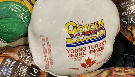 Turkeys at the grocery store photo Steve MacArthur