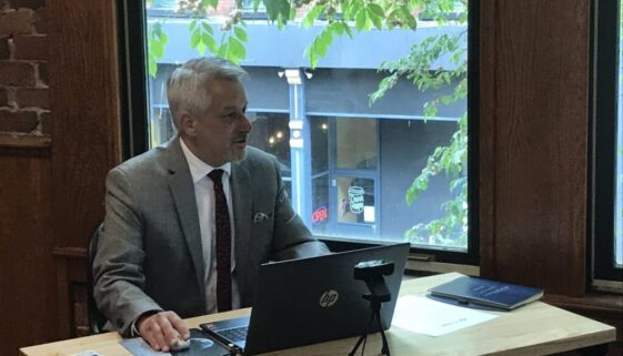 David Duplisea is CEO of the Saint John Region Chamber of Commerce. (Image Twitter)